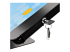 SECTBLTPOS2 - StarTech.com Secure Tablet Stand, Anti Theft Universal Tablet Holder for Tablets up to 10.5", Lockable Tablet Stand for Desk/ K-Slot Compatible, VESA Mount, Wall Mount Tablet Enclosure - Close up