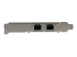 ST2000SPEXI - StarTech.com Dual Port PCI Express (PCIe x4) Gigabit Ethernet Server Adapter - Left side