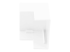 CBMCWD5020O - StarTech.com 20 Pack Cable Raceway Outside Corner Connectors for CBMCWD5020, Cable Management Accessories, Channel Raceway Fitting, Wiring Duct 90 Degree Outside Elbow, Plastic, UL Listed - Bottom