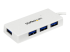 ST4300MINU3W - Startech 4 Port USB 3.0 Hub - Right-angle