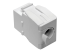 N238-001-GY-TF - Eaton Tripp Lite Series Cat6/Cat5e Toolless Keystone Jack RJ45 Shuttered, Dust Cap PoE/PoE+ Compliant, White, TAA - Back
