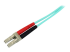 A50FBLCLC10 - StarTech.com 10m (30ft) LC/UPC to LC/UPC OM3 Multimode Fiber Optic Cable, Full Duplex 50/125Âµm Zipcord Fiber Cable, 100G Networks, LOMMF/VCSEL, <0.3dB Low Insertion Loss - Close up