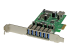 PEXUSB3S7 - StarTech.com 7 Port PCI Express USB 3.0 Card - Left-angle