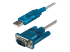 ICUSB232SM3 - StarTech.com 3ft USB to RS232 DB9 Serial Adapter Cable - Right-angle