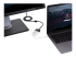 CDP2VGAW - StarTech USB-C to VGA Adapter - Left-angle