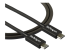 TBLT34MM80CM - StarTech.com 2.6ft (80cm) Thunderbolt 3 Cable, 40Gbps, 100W PD, 4K/5K Video, Thunderbolt-Certified, Compatible w/ TB4/USB 3.2/DisplayPort - Left-angle