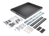 SLIDESHELFD - Startech 1U Sliding Server Rack Mount Keyboard Shelf Tray - Left-angle
