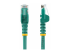 N6PATC1MGN - Startech 1m CAT6 Ethernet Cable, 10 Gigabit Snagless RJ45 650MHz 100W PoE Patch Cord, CAT 6 10GbE UTP Network Cable w/Strain Relief, Green, Wiring is UL Certified/TIA - Front