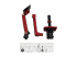 45-490-285 - Ergotron LX - Mounting kit (monitor arm, 2-piece desk clamp, pole, extension) - Front