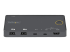 SV221HUC4K - Startech 2 Port Hybrid USB-A + HDMI & USB-C KVM Switch, Single 4K 60Hz HDMI 2.0 Monitor, Compact Desktop and/or Laptop HDMI KVM Switch, USB Bus Powered, Thunderbolt 3 Compatible - Multi-angle