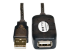 U026-016 - Eaton Tripp Lite Series 16ft USB 2.0 Extension Cable Active USB-A Male / USB-A Female 16' - Front