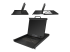 RKCONS1908K - StarTech.com 8 Port Rackmount KVM Console with 6ft Cables, Integrated KVM Switch with 19" LCD Monitor, Fully Featured 1U LCD KVM Drawer- OSD KVM, Durable 50,000 MTBF, USB + VGA Support - Multi-angle
