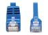 N204-015-BL-DN - Eaton Tripp Lite Series Down-Angle Cat6 Gigabit Molded UTP Ethernet Cable (RJ45 Right-Angle Down M to RJ45 M), Blue, 15 ft. - Front