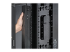 SRVRTBAR - Tripp Lite 42U Rack Enclosure Server Cabinet Vertical Cable Management Bars - Close up