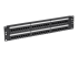 N252-048 - Eaton Tripp Lite Series 48-Port Cat6 Cat5 Patch Panel Rackmount 110 Punch Down RJ45 Ethernet 1URM 568B - Left-angle