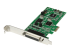 PEX4S232485 - StarTech.com 4 Port PCI Express PCIe Serial Combo Card - Left-angle