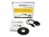 ICUSB232PRO - Startech 1 ft USB to RS232 Serial DB9 Adapter Cable with COM Retention - Front