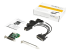 PEX4S953LP - StarTech.com 4-port PCI Express RS232 Serial Adapter Card, PCIe RS232 Serial Host Controller Card, PCIe to Serial DB9, 16950 UART, Low Profile Desktop Expansion Card, Windows, macOS, Linux - Right-angle