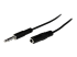 MU2MMFS - Startech 2m Slim 3.5mm Stereo Extension Audio Cable - Right-angle