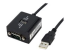 ICUSB422 - StarTech.com 6 ft Professional RS422/485 USB Serial Cable Adapter w/ COM Retention (ICUSB422) - Left-angle