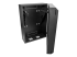 RK830WALVS - StarTech.com 8U 19" Vertical Wall Mount Server Rack Cabinet, Low Profile (15"), 30" Deep Locking Network Enclosure with 2U for Switch Patch Panel Router Mounting IT/Data Cabinet Assembled - Left-angle