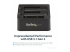 SDOCK2U313 - StarTech.com Dual-Bay USB 3.1 to SATA Hard Drive Docking Station, USB 3.1 (10 Gbps) Hard Drive Dock, External 2.53.5 SATA IIIIII, SSDHDD Docking Station, Hot-Swap Hard Drive Bay - Front