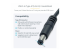 USB2TYPEM - StarTech.com 3 ft USB to Type M Barrel 5V DC Power Cable - Close up