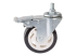 DMCCASTER - Eaton Tripp Lite Series Locking Caster Kit for Rolling TV/Monitor Carts - Left side