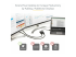 USB32HD2 - StarTech.com USB 3.0 to Dual HDMI Adapter, 1x 4K 30Hz & 1x 1080p, External Video & Graphics Card, USB Type-A to HDMI Dual Monitor Display Adapter Dongle, Supports Windows Only, Black - Left-angle