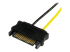 SATPCIEXADAP - StarTech.com 6in SATA Power to 6 Pin PCI Express Video Card Power Cable Adapter - Close up
