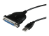 ICUSB1284D25 - StarTech.com 6 ft / 2m USB to DB25 Parallel Printer Adapter Cable - Right-angle