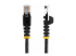 45PAT50CMBK - Startech 0.5m Black Cat5e / Cat 5 Snagless Ethernet Patch Cable 0.5 m - Multi-angle