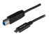 USB31CB1M - StarTech.com USB C to USB B Printer Cable - Right-angle