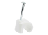 CBMNMCC3 - StarTech.com 100 Pack Large Cable Clips with Nail, Reusable, Nail-in Clamps, Wire Holding Clips, CAT6 Ethernet Cord/AV/Coax Cable Fasteners, Brick/Drywall Mounting Cable Tacks, White, TAA - Back