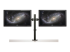 ARMDUAL2 - StarTech.com Desk Mount Dual Monitor Arm, Desk Clamp / Grommet VESA Monitor Mount for up to 32 inch Displays, Ergonomic Articulating Monitor Arm, Height Adjustable/Tilt/Swivel/Rotating - Front