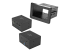 BEZ4MOD - StarTech.com Single-Module Conference Table Connectivity Box-Customizable - Right-angle
