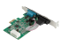 PEX2S953 - StarTech.com 2-port PCI Express RS232 Serial Adapter Card, PCIe RS232 Serial Host Controller Card, PCIe to Dual Serial DB9 COM Port Card, 16950 UART, Expansion Card, Windows, macOS, Linux - Back