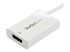 CDP2HDUCPW - StarTech.com USB C to HDMI 2.0 Adapter with Power Delivery, 4K 60Hz USB Type-C to HDMI Display/Monitor Video Converter, 60W PD Pass-Through Charging Port, Thunderbolt 3 Compatible, White - Close up