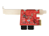 4P6G-PCIE-SATA-CARD - StarTech.com SATA PCIe Card, 4 Port PCIe SATA Expansion card, 6Gbps SATA Card, Low/Full Profile, SATA Stacked Connectors, ASM1164 Non-Raid SATA Controller Card - Back