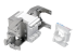 N238-001-SH-TF - Eaton Tripp Lite Series Cat6a/Cat6/Cat5e Toolless Keystone Jack RJ45, Shielded, Dust Cap PoE/PoE+ Compliant, TAA - Inside