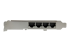 ST4000SPEXI - StarTech.com 4 Port PCIe Network Card - 