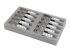 J8177C10PKST - StarTech.com 10 Pack of HPE J8177C Compatible SFP Module, 1000BASE-T, SFP to RJ45 Cat6/Cat5e, 1GE Gigabit Ethernet SFP, RJ-45 (Copper) 100m, HPE 1810, 1820, 2530, Mini GBIC Transceiver - Right-angle