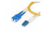 SMLCSC-OS2-3M - StarTech.com 3m (10ft) LC to SC (UPC) OS2 Single Mode Duplex Fiber Optic Cable, 9/125µm, Laser Optimized, 10G, Bend Insensitive, Low Insertion Loss - Right-angle