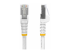NLWH-12M-CAT8-PATCH - StarTech.com 12m White CAT8 Ethernet Cable, Snagless, S/FTP, 25G/40G - Multi-angle