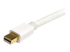 MDPMM1MW - StarTech.com 1m 3ft White Mini DisplayPort 1.2 Cable M/M - Close up
