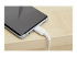 RUSB2CC2MW - StarTech.com 2m USB C Charging Cable, Durable Fast Charge & Sync USB 2.0 Type C to USB C Laptop Charger Cord, TPE Jacket Aramid Fiber M/M 60W White, Samsung S10, S20 iPad Pro MS Surface - Close up