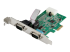 PEX2S953 - StarTech.com 2-port PCI Express RS232 Serial Adapter Card, PCIe RS232 Serial Host Controller Card, PCIe to Dual Serial DB9 COM Port Card, 16950 UART, Expansion Card, Windows, macOS, Linux - Right-angle