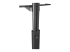 WKSTNCART - StarTech.com Mobile Workstation Cart with Monitor Mount, CPU/PC Holder, Keyboard Tray, Ergonomic Height Adjustable Desktop Computer Cart, Rolling Mobile Standing Workstation on Wheels - Right side