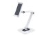 ADJ-TABLET-STAND-W - StarTech.com Adjustable Tablet Stand for Desk, Desk/Wall Mountable, Supports Up to 2.2lb, Universal Tablet Stand Holder for Desk, Articulating Tablet Mount with Pivot/Swivel/Rotate - Right-angle
