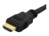 HDMIPNLFM3 - StarTech.com 3ft HDMI Female to Male Adapter, 4K High Speed Panel Mount HDMI Cable, 4K 30Hz UHD HDMI, 10.2 Gbps Bandwdith, 4K HDMI 1.4 Video, HDCP 1.4, HDMI Female to HDMI Male Cable - Close up